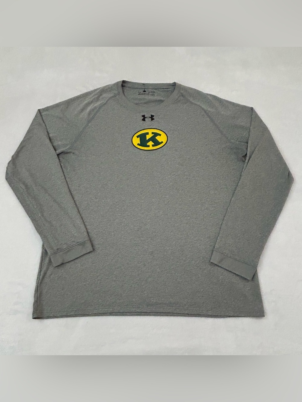 Under Armour Headgear Loose Fit Kent State Golden Flashes Longsleeve Shirt Sz XL